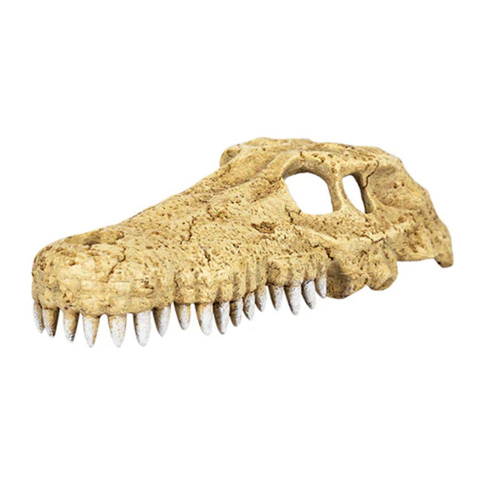 REPTIZOO - Terrarium Extras - Crocodile Skull Hide Cave - Medium (ERS34M)