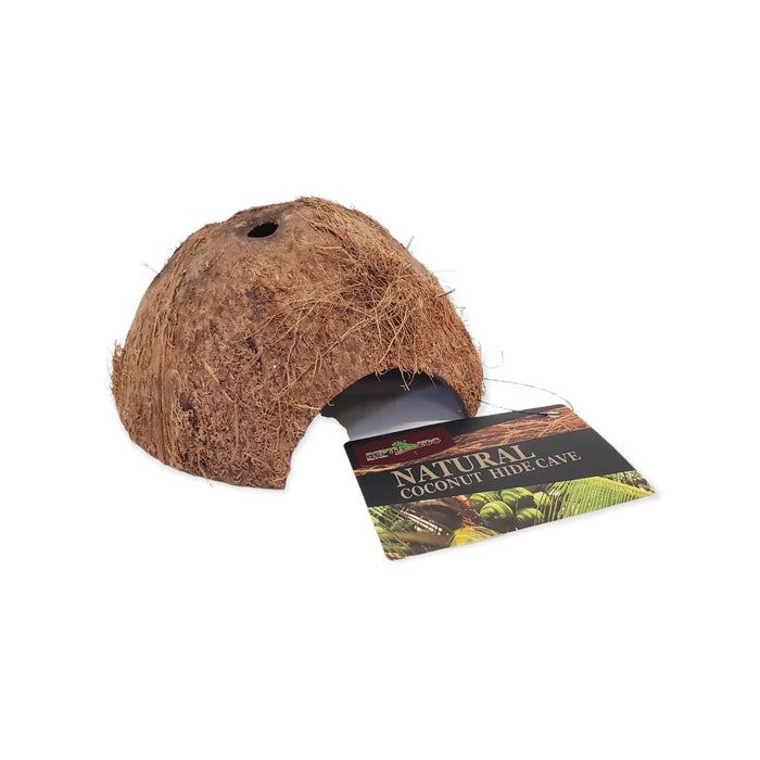 REPTIZOO - Terrarium Extras - Natural Coconut Hide Cave (ERS19)