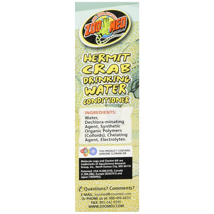 Zoo Med Hermit Crab Drinking Water Conditioner