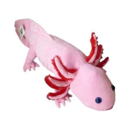 Pink Axolotl Stuffed Animal