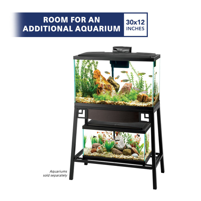 Aqueon Forge Metal Aquarium Stands 20 Long 30 X 12 in