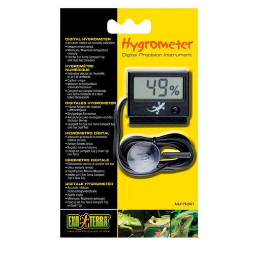 Zoo Med Precision Analog Thermometer & Humidity Gauge — Jungle Bobs Reptile  World