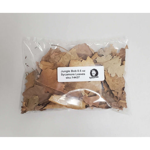 Sycamore Leaves 0.5 oz bag Jungle Bob:Jungle Bob's Reptile World