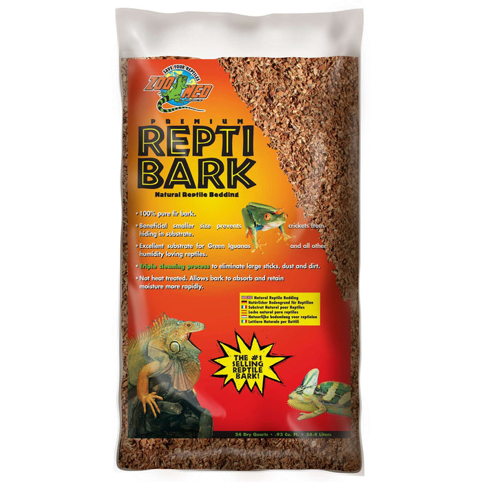 Zoo Med Repti Bark Bedding 24QT:Jungle Bob's Reptile World